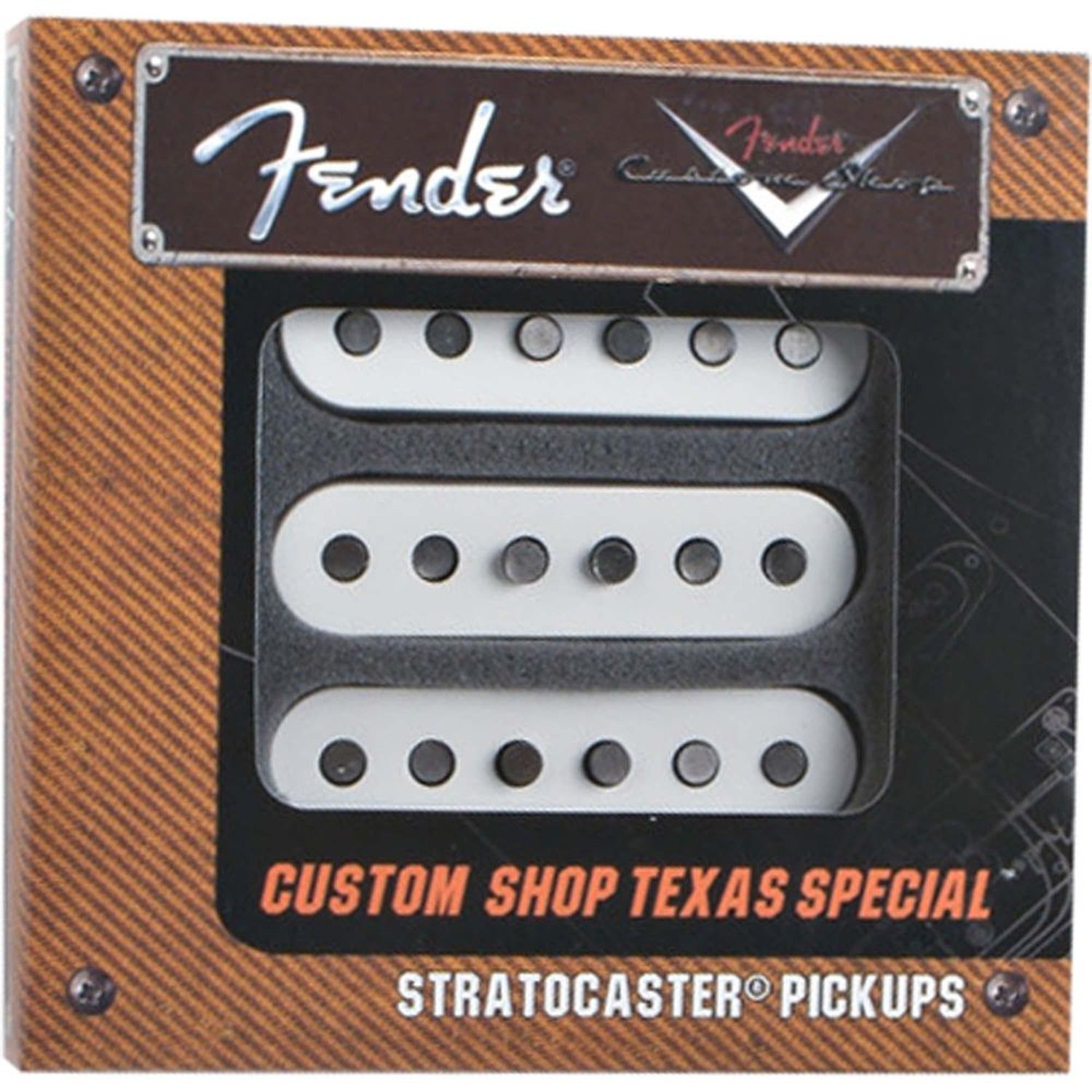Set de Captadores Para Guitarra TEXAS SPECIAL STRAT Branco FENDER Un.Venda: PC/1