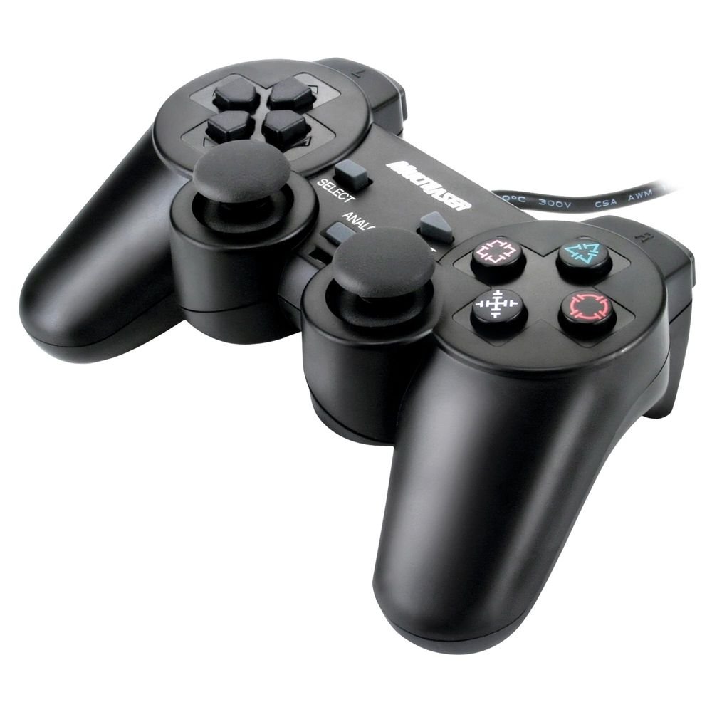 Controle Com Fio Para PC USB JS030 Preto MULTILASER Un.Venda: PC/1