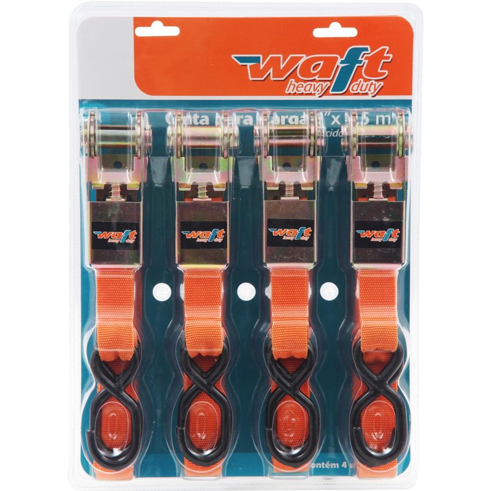 Cinta Para Carga 125 Kg Laranja WAFT Un.Venda: KI/1