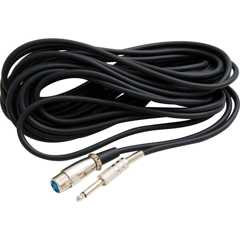 Cabo para Microfone XLR(F) x P10 10M CBMC0002 Preto STORM Un.Venda: PC/1