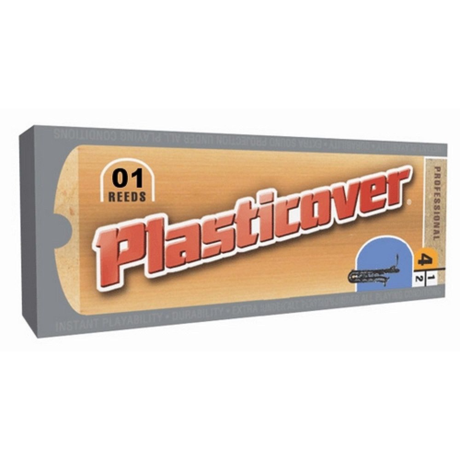 Palheta Para Saxofone Alto 3 PLASTICOVER Un.Venda: CX/5