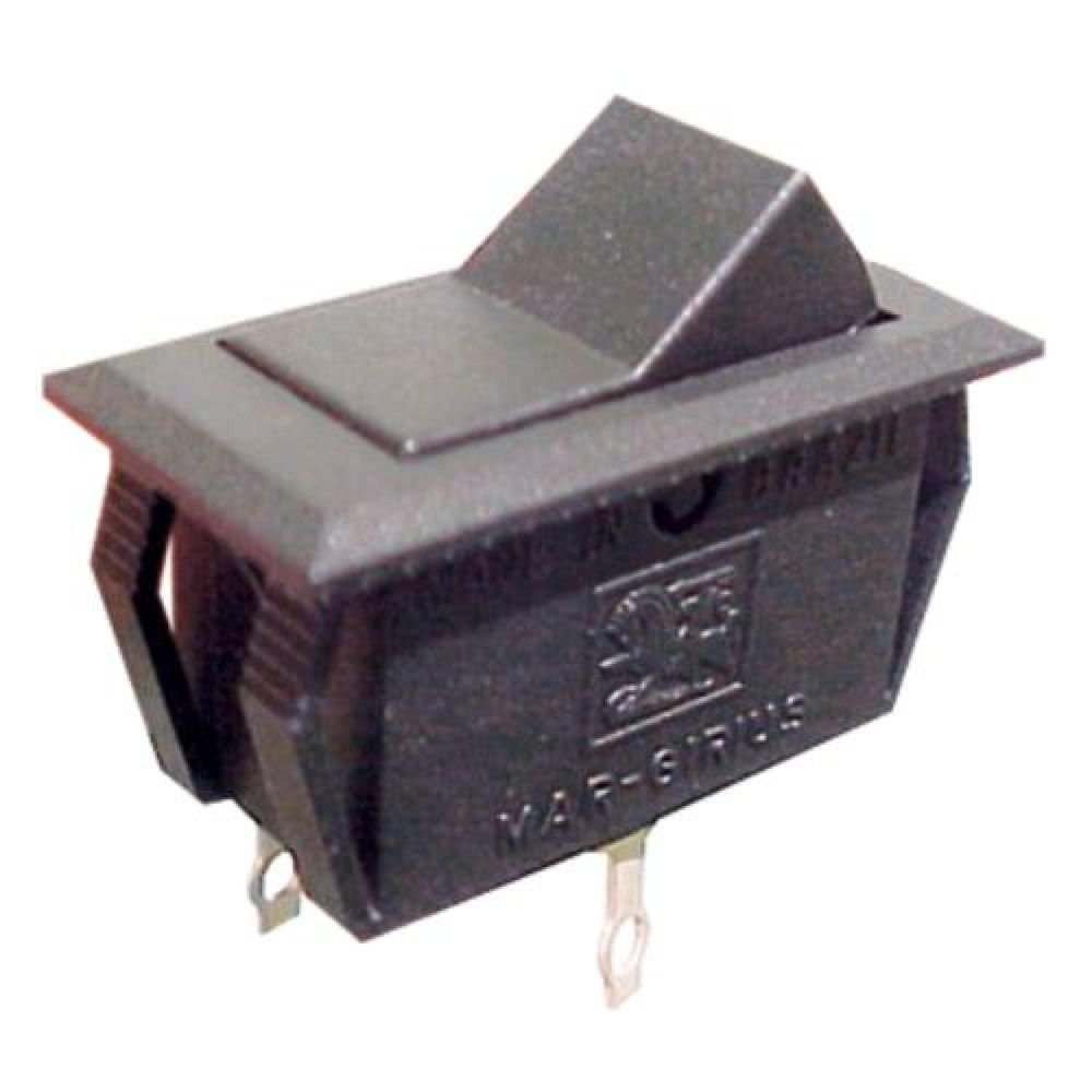 Chave Tecla Liga/Desliga 6A 2 Terminais MARGIRIUS Un.Venda: MVA/5