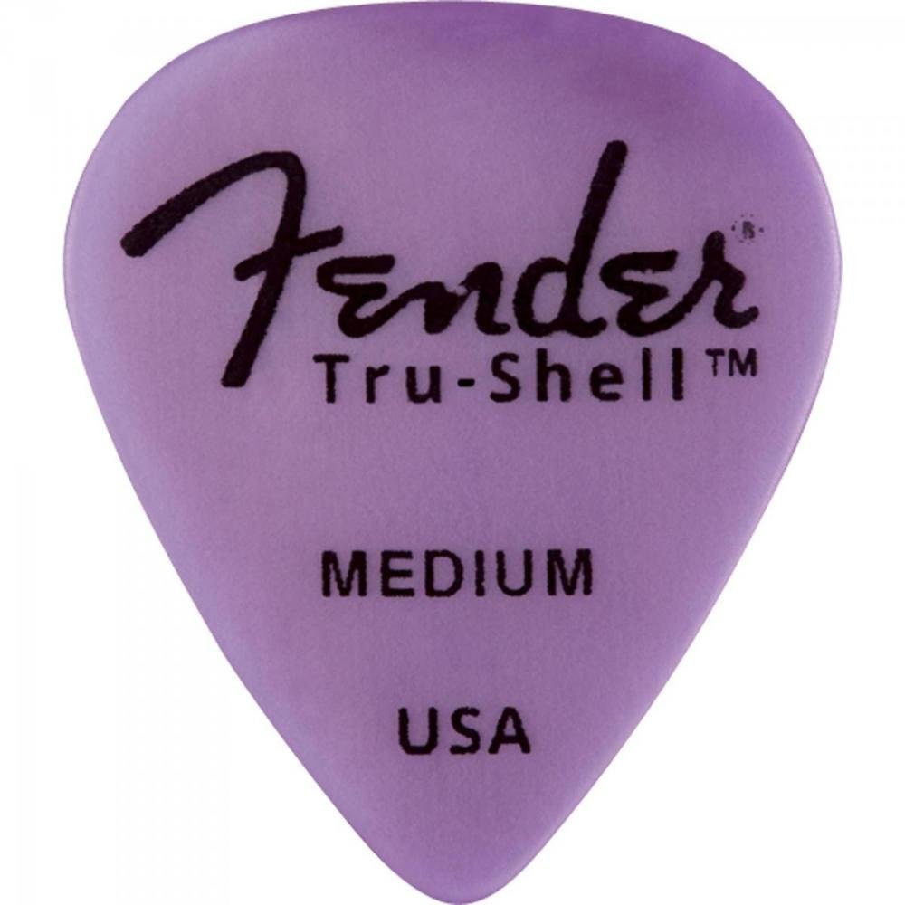 Palheta 351 Medium Tru-Shell FENDER Un.Venda: PC/1