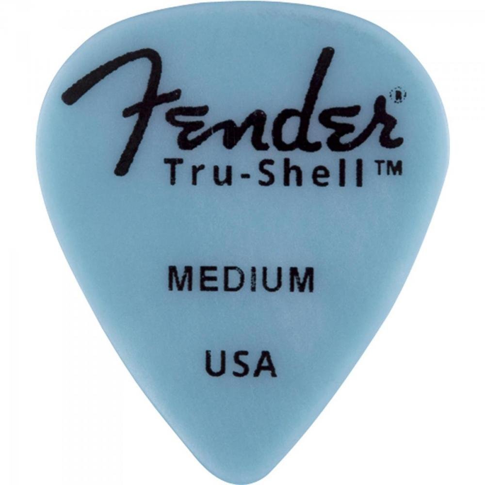 Palheta 351 Medium Tru-Shell FENDER Un.Venda: PC/1