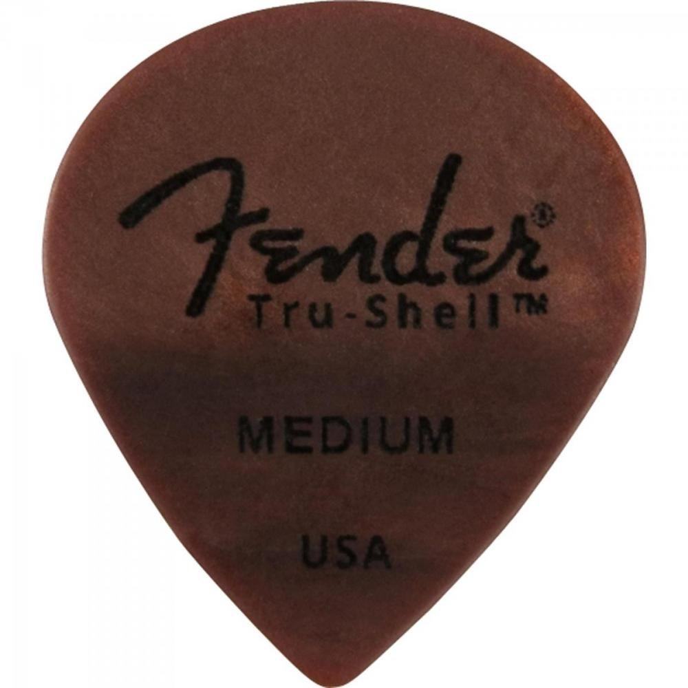 Palheta 351 Medium Tru-Shell FENDER Un.Venda: PC/1