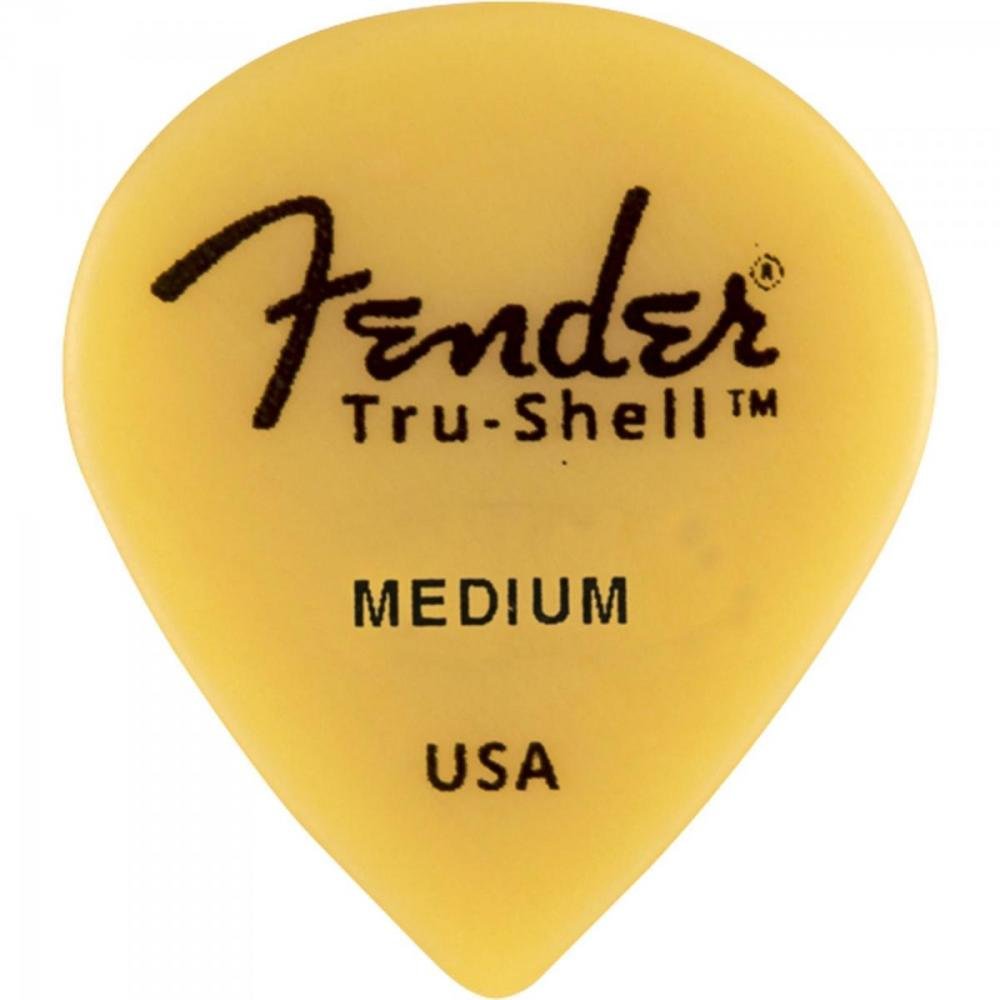 Palheta 351 Medium Tru-Shell FENDER Un.Venda: PC/1
