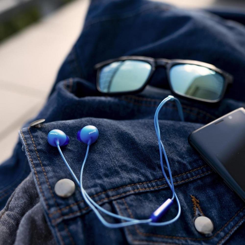 Fone de Ouvido SHE2405BL/00 Azul PHILIPS Un.Venda: PC/1