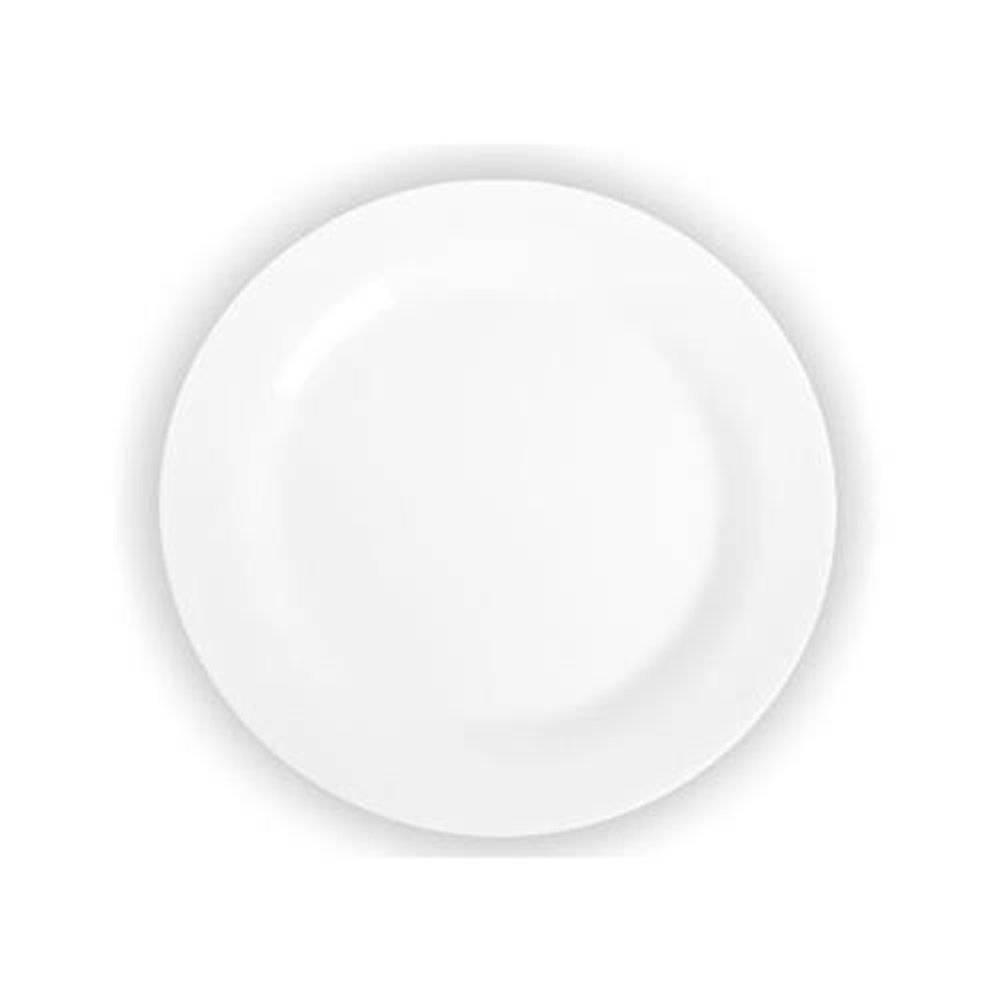 Prato Raso Vidro 26,5cm Menu Nadir Opaline