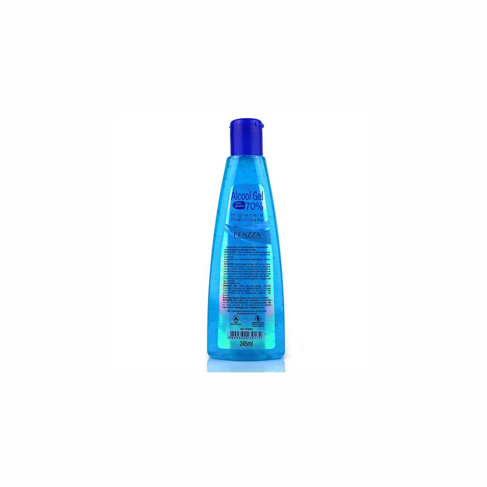 Álcool em Gel 70% com Glicerina 245ml Glicerina