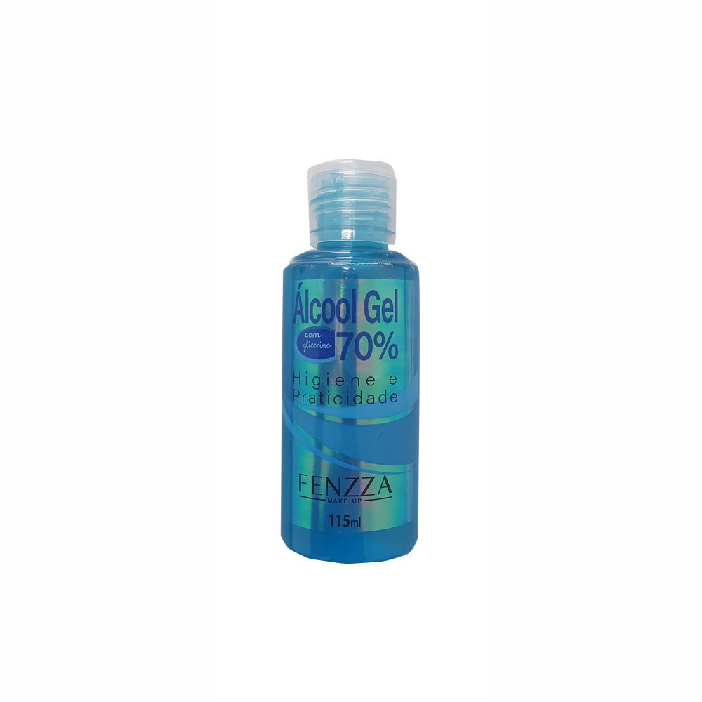 Alcool em Gel 70% 115ml com Glicerina Fenzza