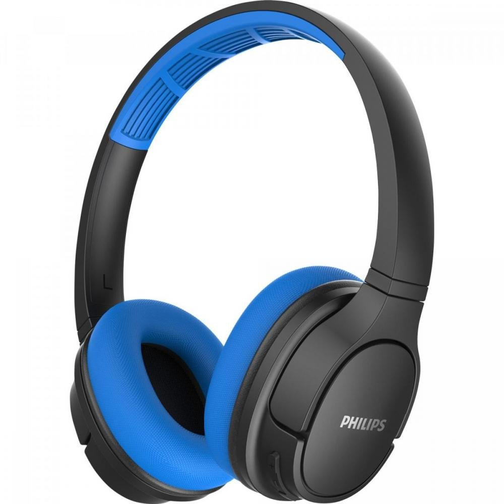 Fone de Ouvido Bluetooth TASH402BL/00 Azul/Preto Philips