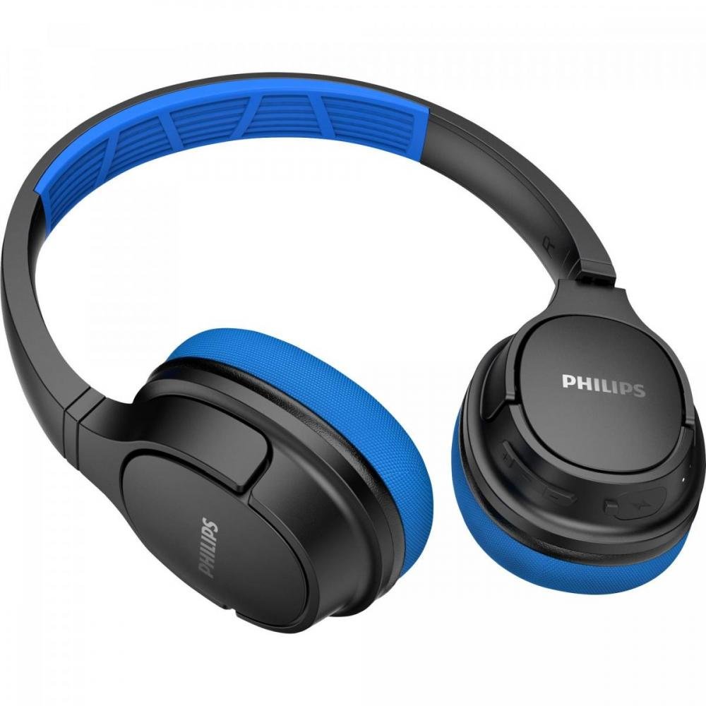 Fone de Ouvido Bluetooth TASH402BL/00 Azul/Preto Philips
