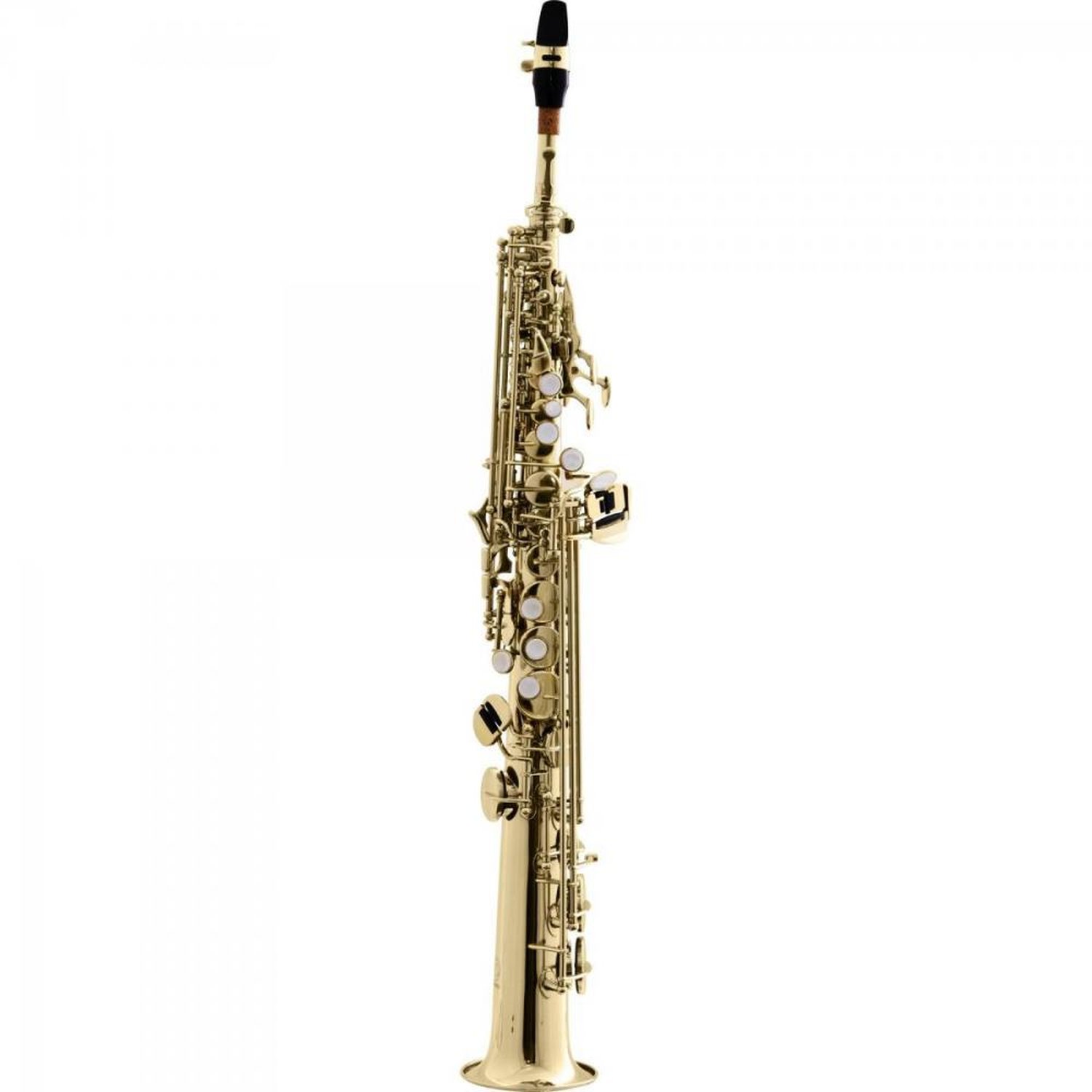 Saxofone Soprano Reto Bb HST410L Laqueado HARMONICS Un.Venda: PC/1