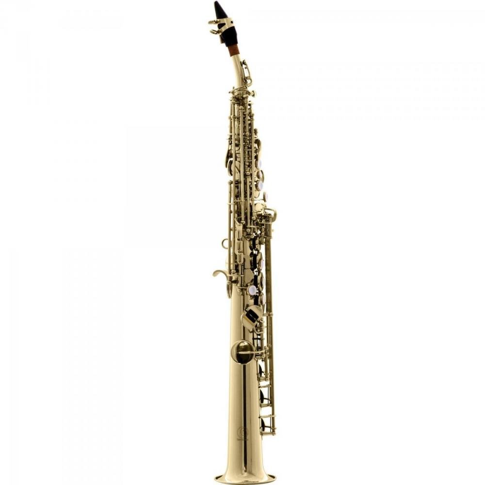 Saxofone Soprano Reto Bb HST410L Laqueado HARMONICS Un.Venda: PC/1