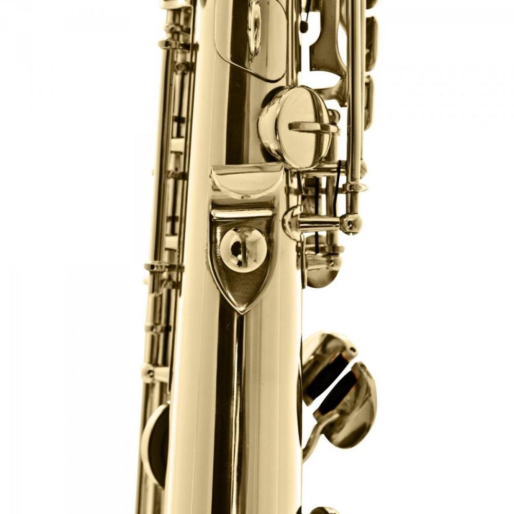 Saxofone Soprano Reto Bb HST410L Laqueado HARMONICS Un.Venda: PC/1