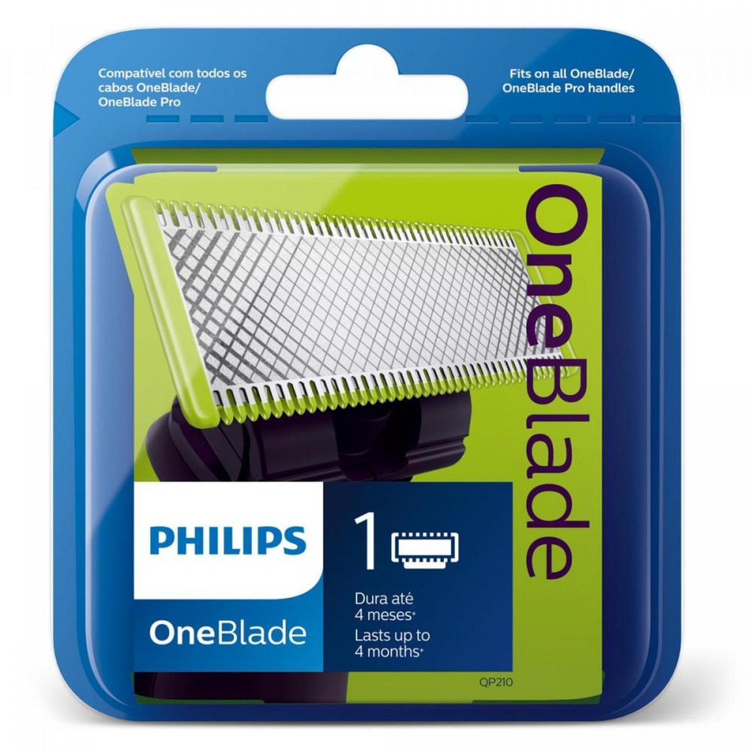 Lâmina Hybrid OneBlade QP210/51 PHILIPS Un.Venda: PC/1