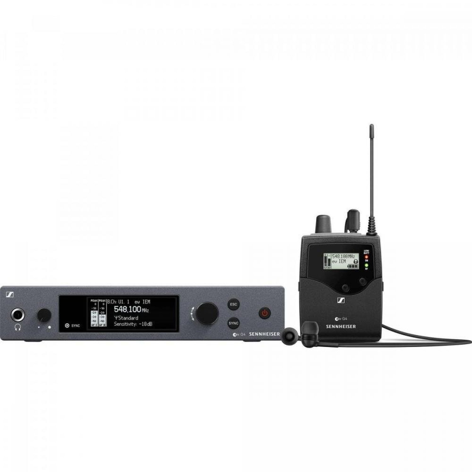 Sistema de Monitoramento Sem Fio EW IEM G4-A1 SENNHEISER Un.Venda: PC/1