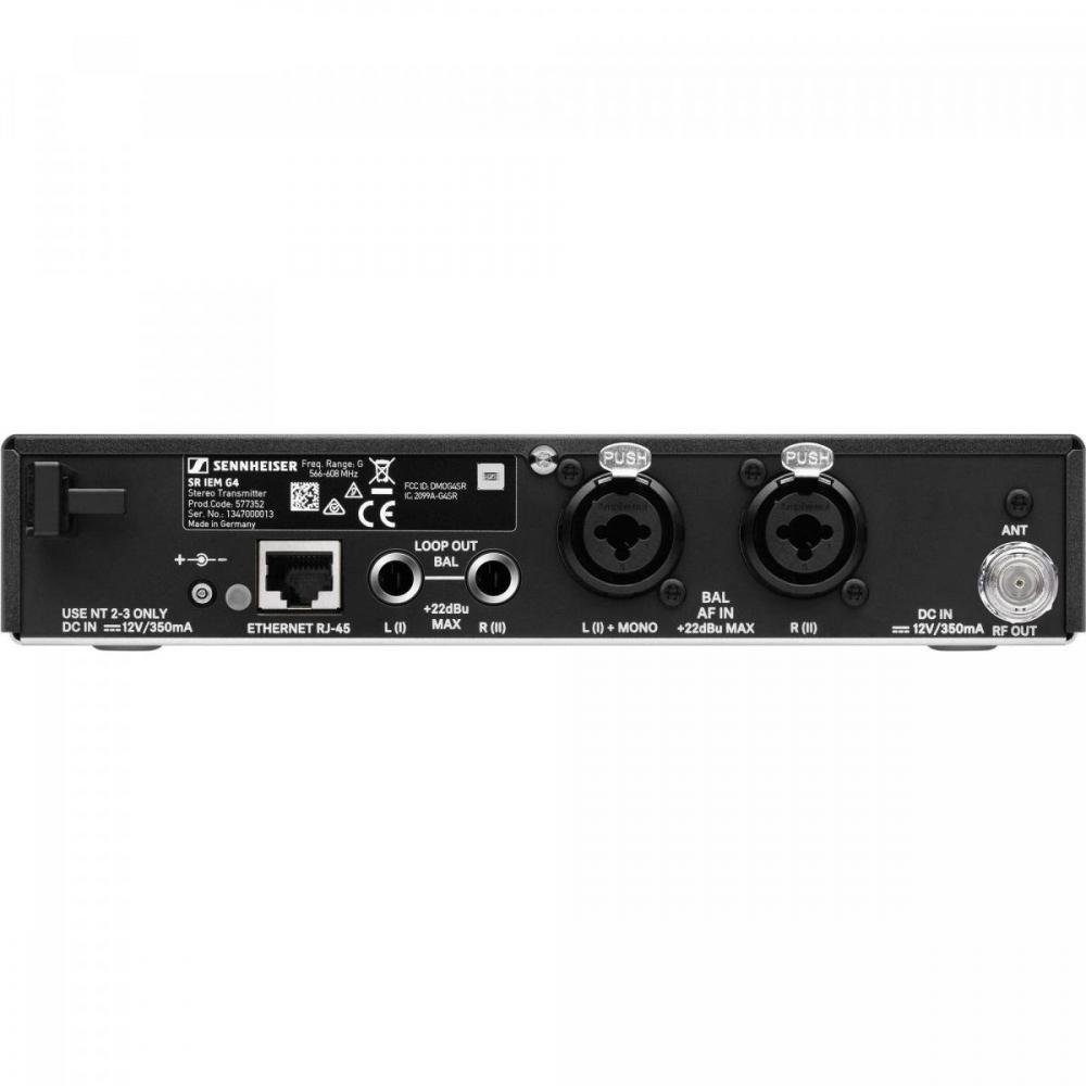 Sistema de Monitoramento Sem Fio EW IEM G4-A1 SENNHEISER Un.Venda: PC/1