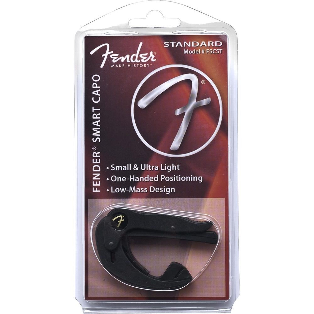 Braçadeira Capotraste SMART CAPO STANDARD Preto FENDER Un.Venda: PC/1