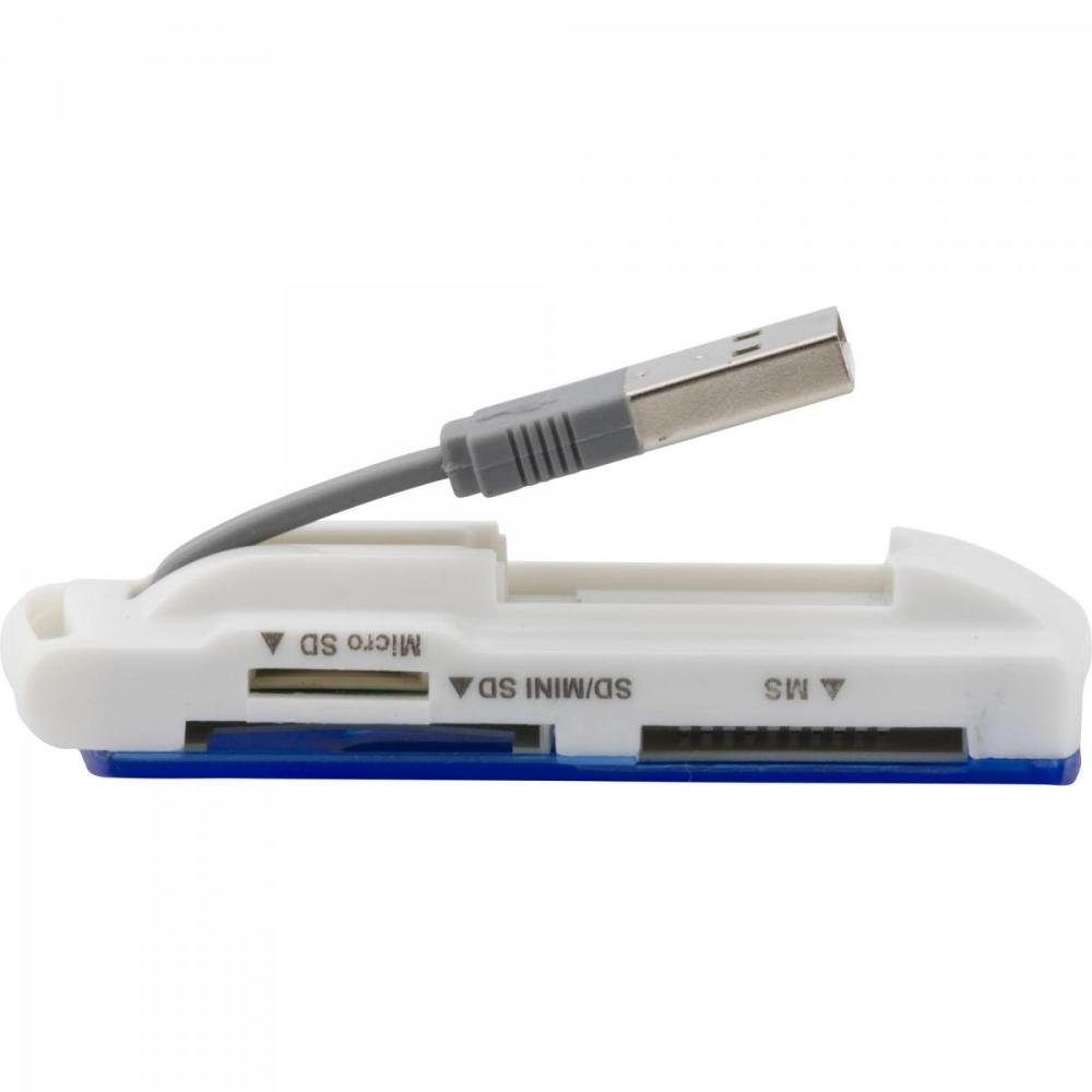 Leitor de Cartão de Memória USB 11 em 1 LDC-102 FORTREK Un.Venda: PC/1