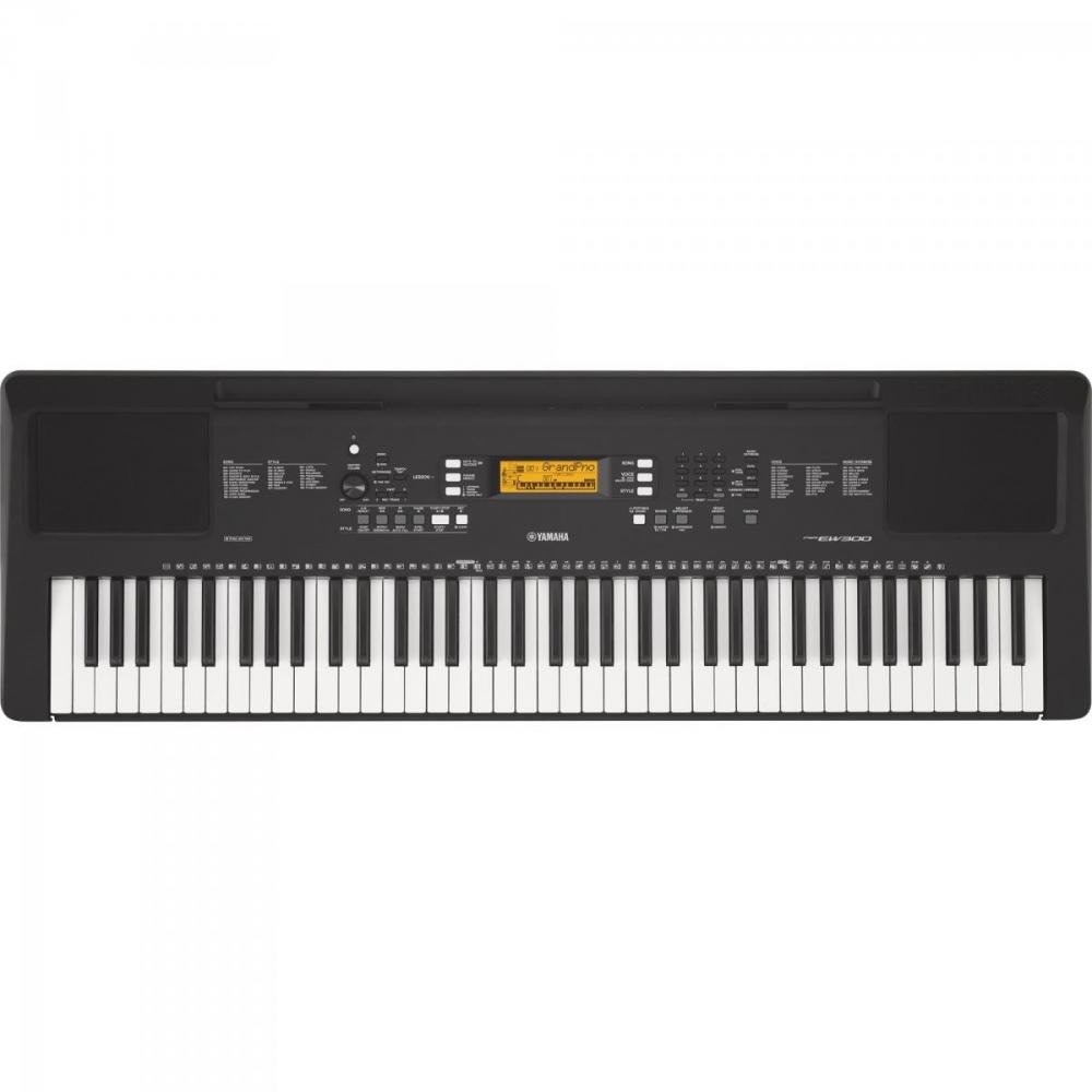Teclado Arranjador PSR-EW300 Preto YAMAHA Un.Venda: PC/1