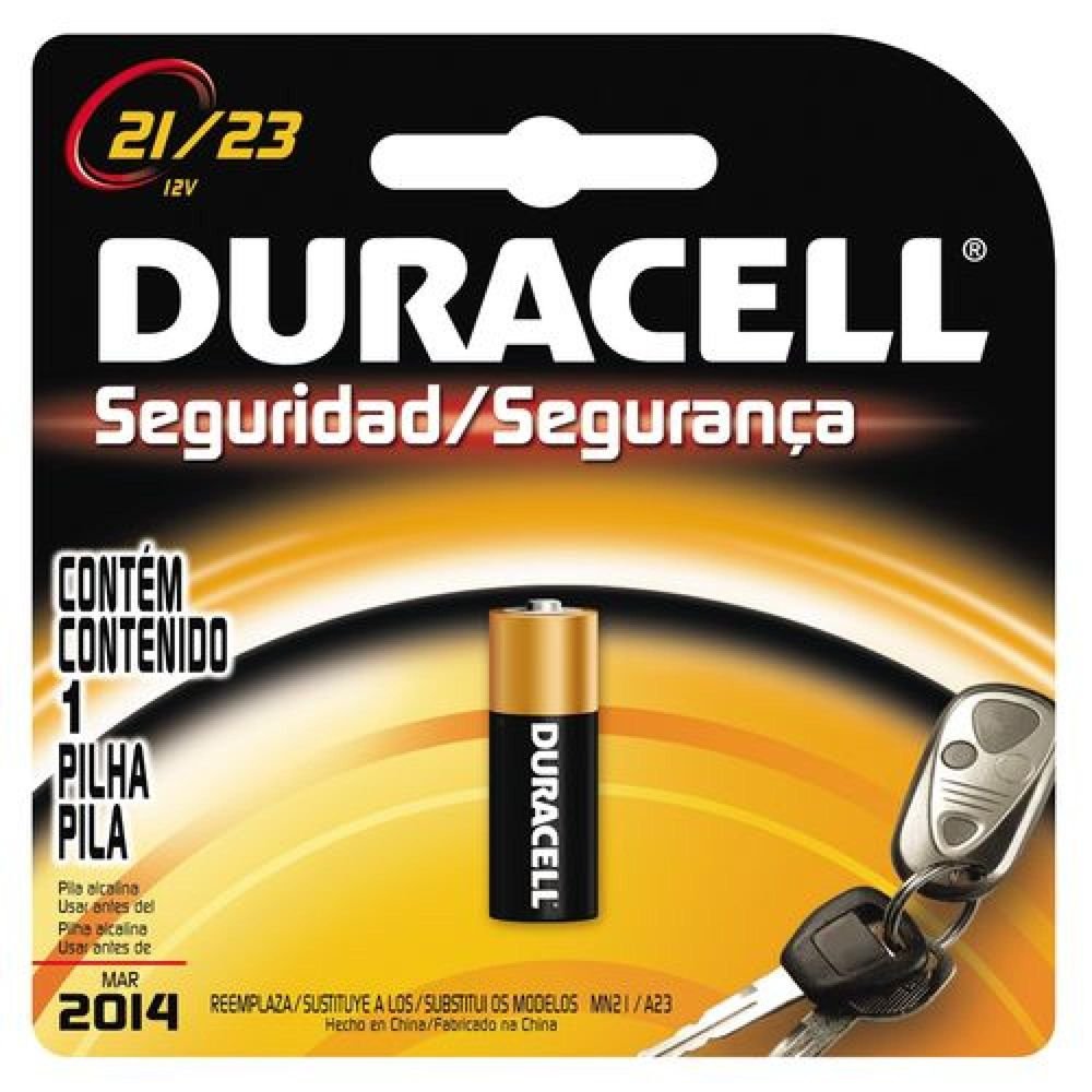 Pilha Mini 12V MN21 (Caixa c/6 pilhas) (Cartela c/1pilha) DURACELL Un.Venda: CXF/6