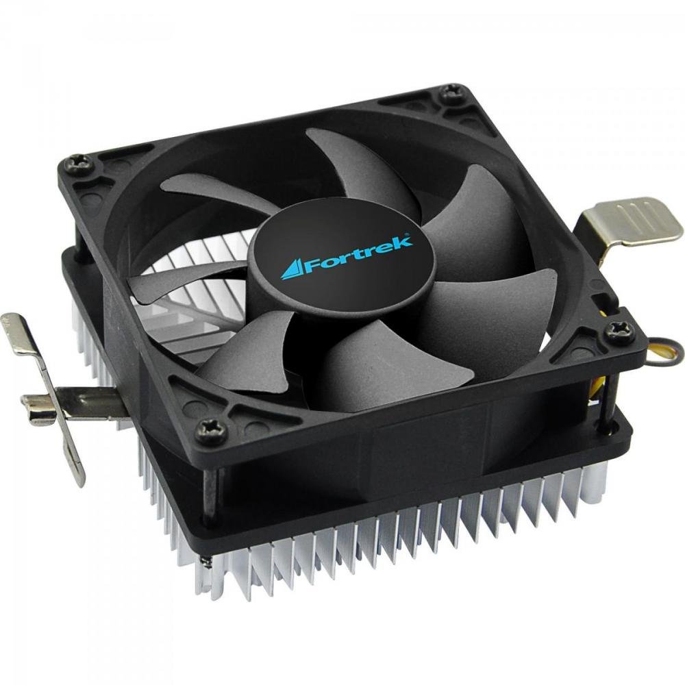 Cooler Para CPU 80x80x55mm CLR-102 FORTREK Un.Venda: PC/1