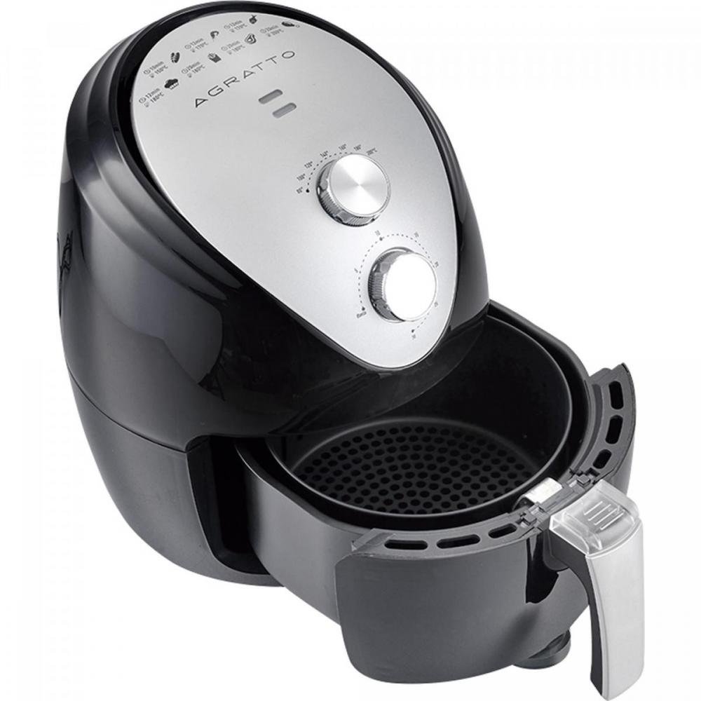 Fritadeira Fryer 220V AFS-02 Preta AGRATTO Un.Venda: PC/1