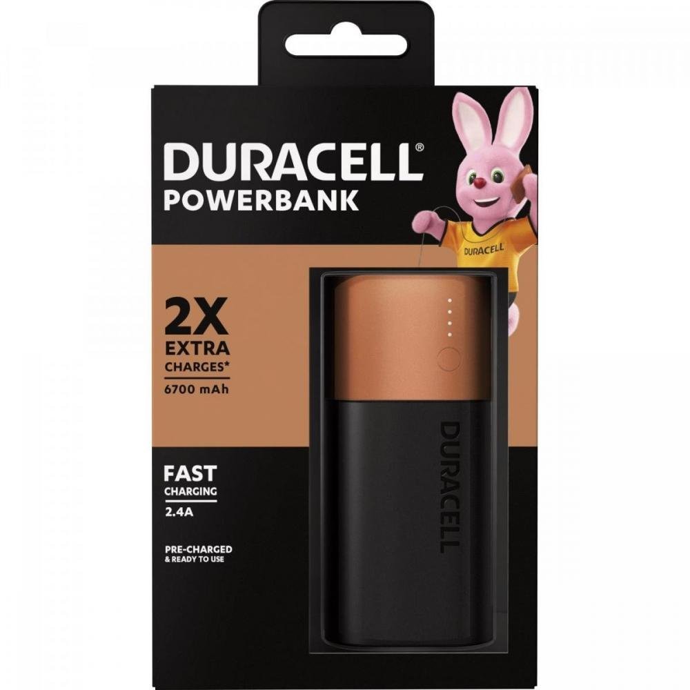 Carregador Portátil 6700MAH DURACELL Un.Venda: PC/1