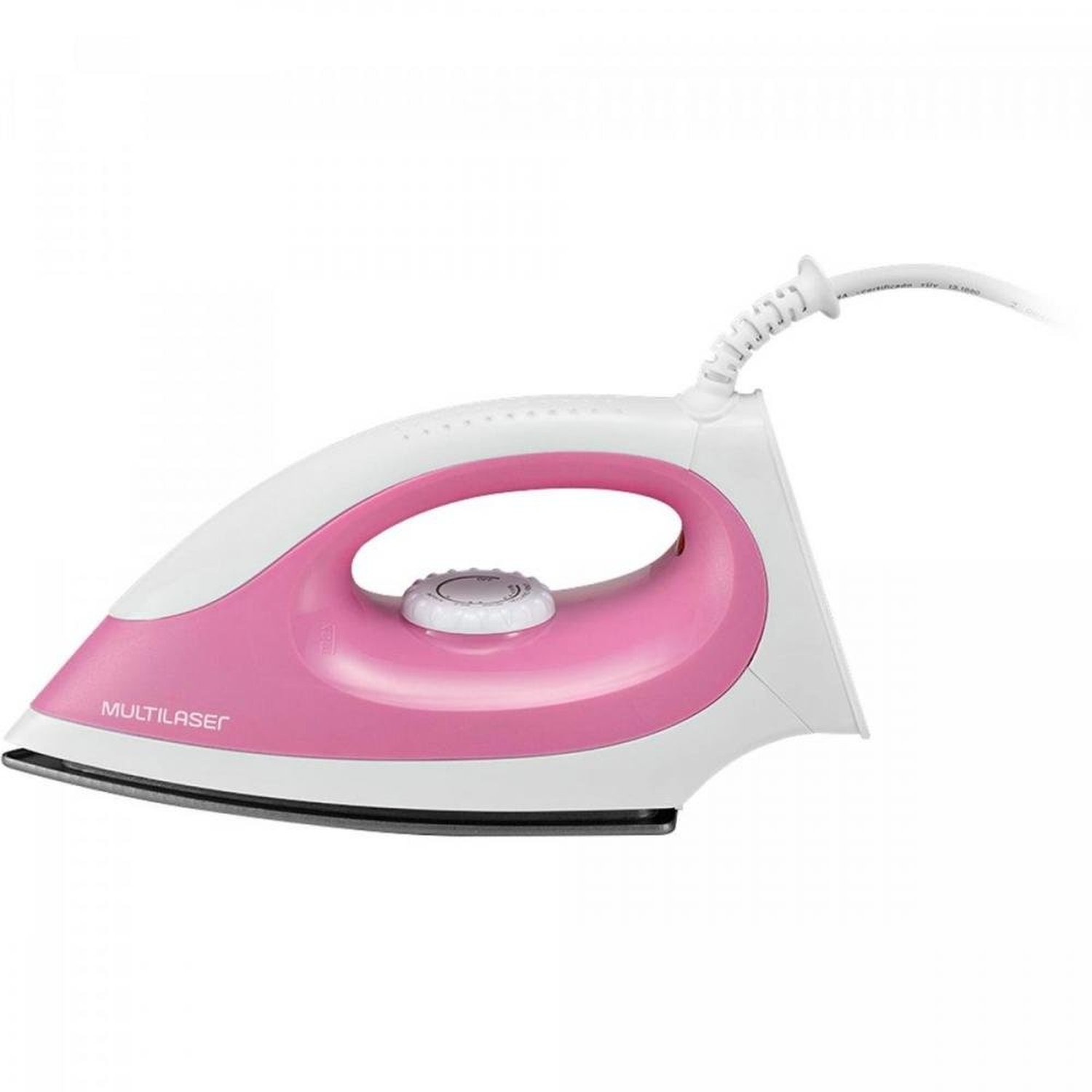 Ferro a Seco 1200W 127V HO016 Branco/Rosa MULTILASER Un.Venda: PC/1