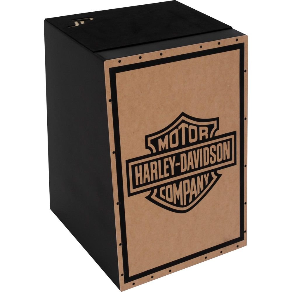 Cajon Eletroacústico Inclinado HARLEY DAVIDSON K2-EQ-HD JAGUAR Un.Venda: PC/1