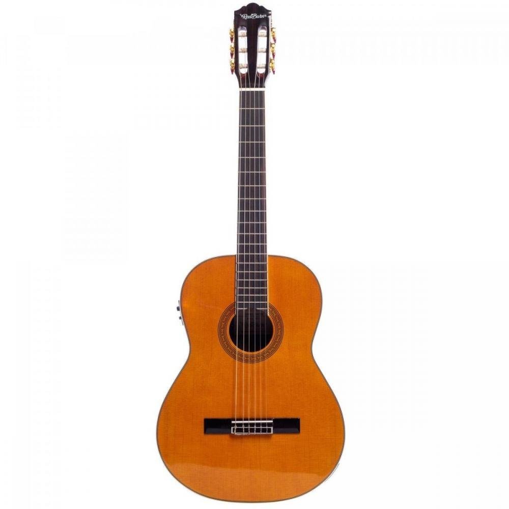 Violão Eletroacústico Clássico Nylon RBC-NY2 Natural Spruce REDBURN Un.Venda: PC/1