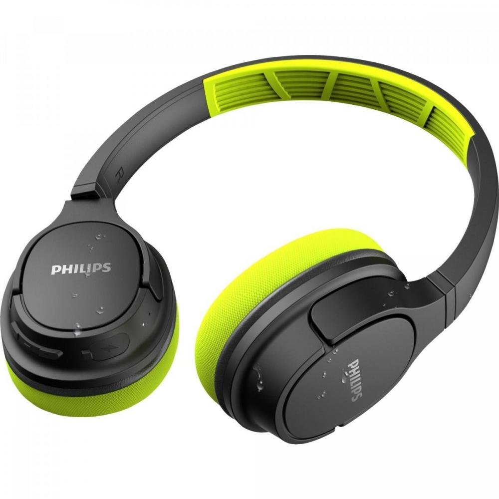 Fone de Ouvido Bluetooth TASH402LF/00 Verde/Preto Philips
