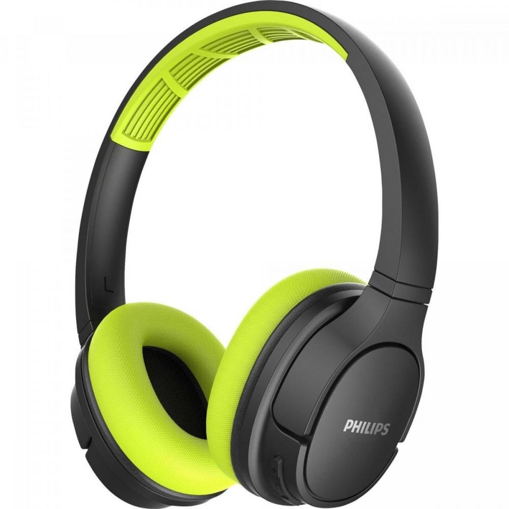 Fone de Ouvido Bluetooth TASH402LF/00 Verde/Preto Philips