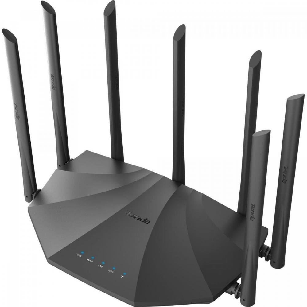 Roteador Wireless Gigabit 1200Mbps Dual Band AC23 Preto TENDA Un.Venda: PC/1