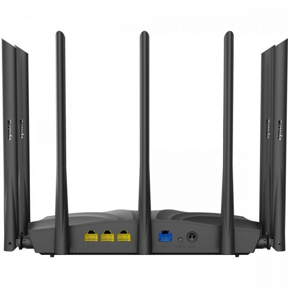 Roteador Wireless Gigabit 1200Mbps Dual Band AC23 Preto TENDA Un.Venda: PC/1