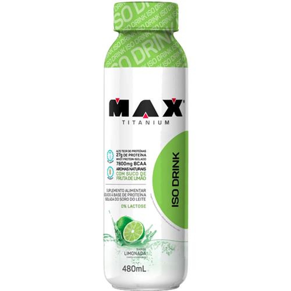 Iso Drink 480Ml Limonada Max Titanium