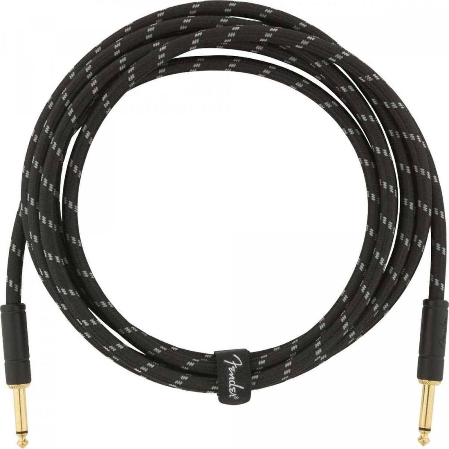 Cabo para Instrumentos P10 x P10 3m DELUXE SERIES Preto Tweed FENDER Un.Venda: PC/1