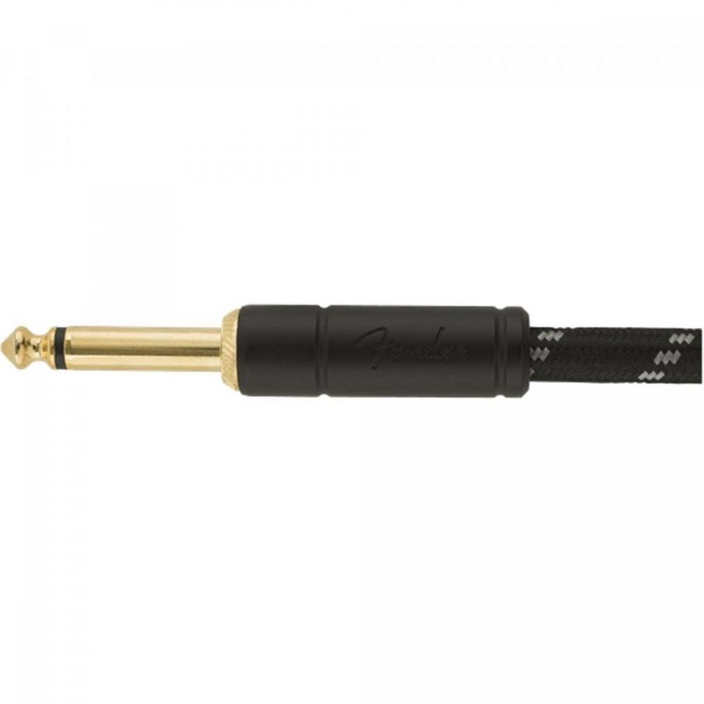 Cabo para Instrumentos P10 x P10 3m DELUXE SERIES Preto Tweed FENDER Un.Venda: PC/1