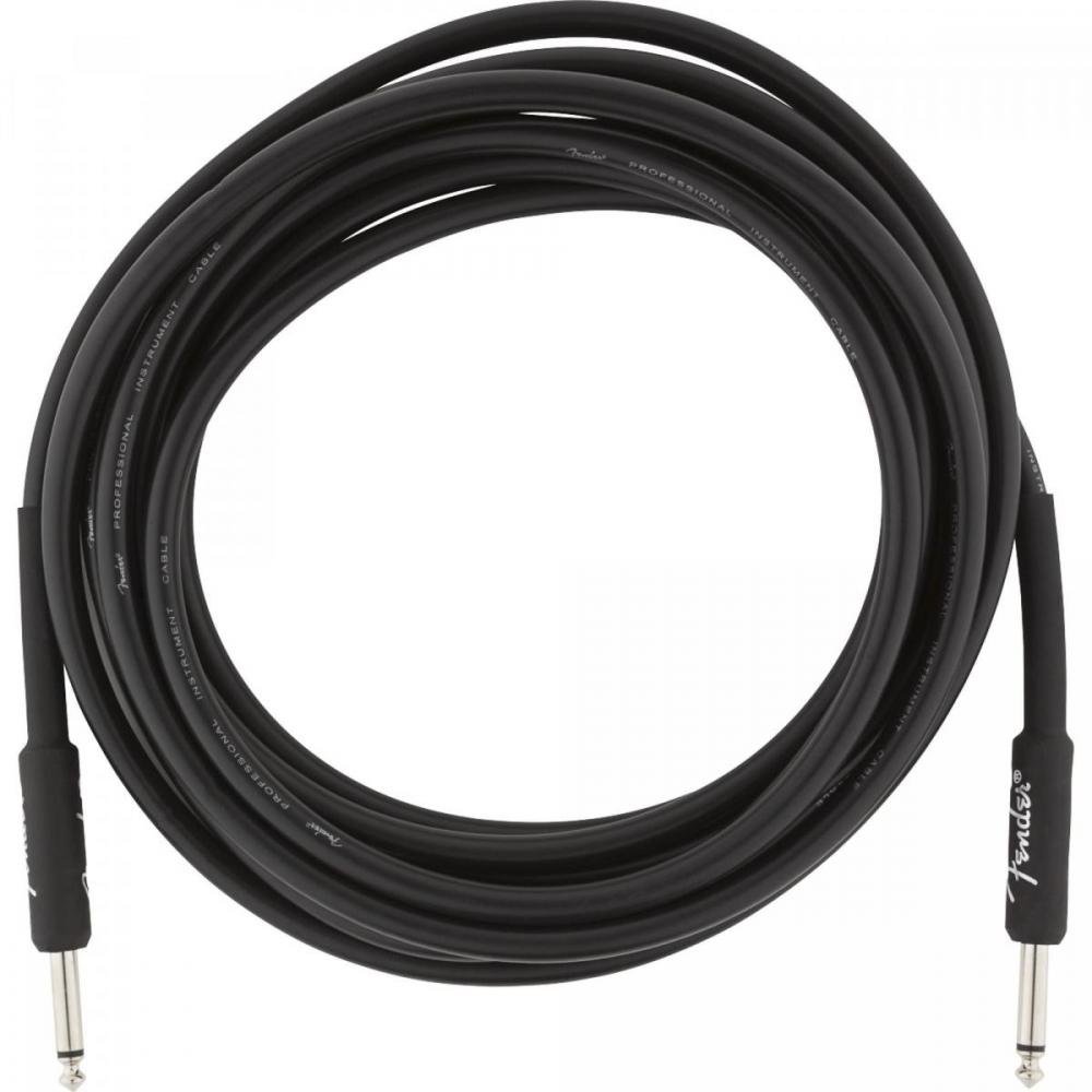 Cabo para Instrumentos P10 x P10 4,5m PROFESSIONAL SERIES Preto FENDER Un.Venda: PC/1