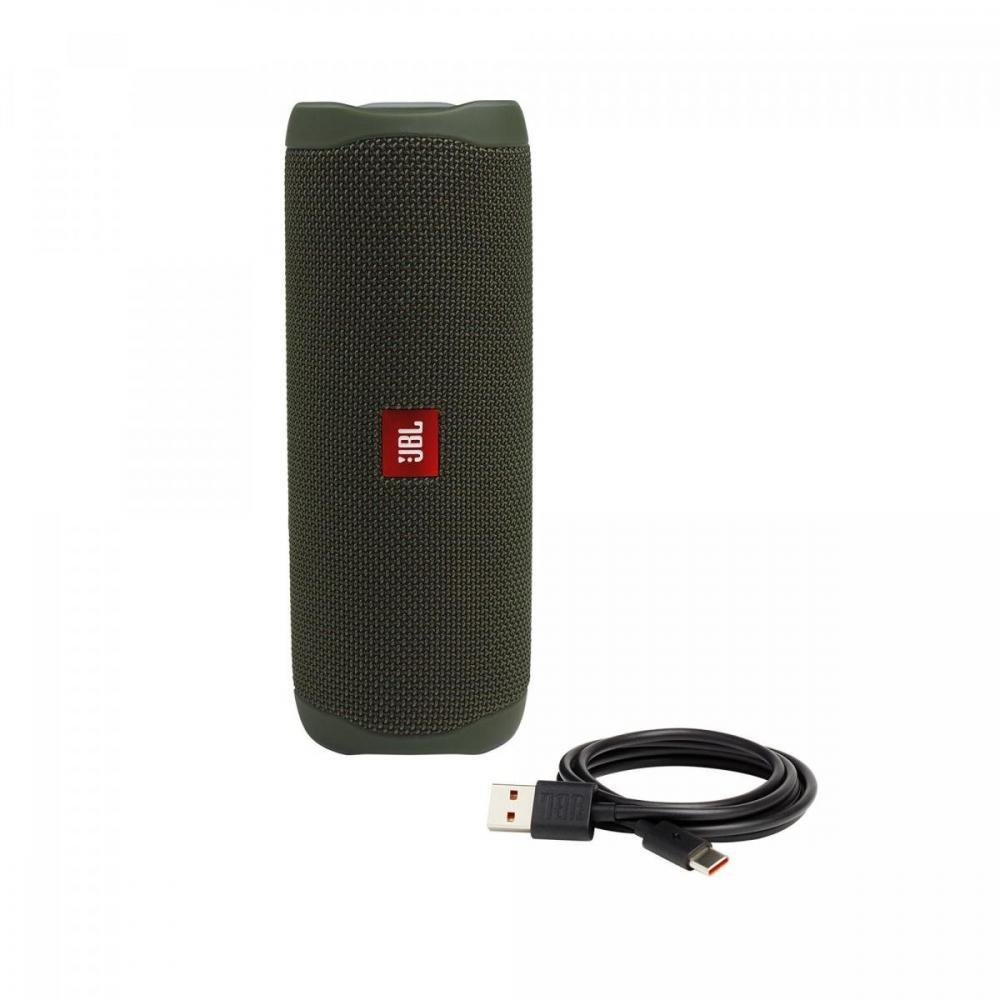 Caixa Multimídia Portátil Bluetooth FLIP 5 Verde JBL Un.Venda: PC/1