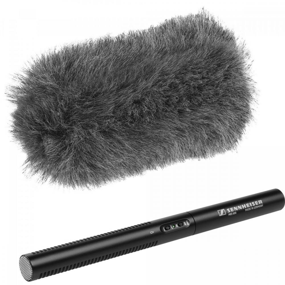 Microfone Shotgun MKE 600 Preto SENNHEISER Un.Venda: PC/1