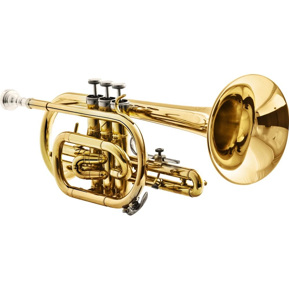 Trompete Cornet Bb Hcr-900l Laqueado Harmonics