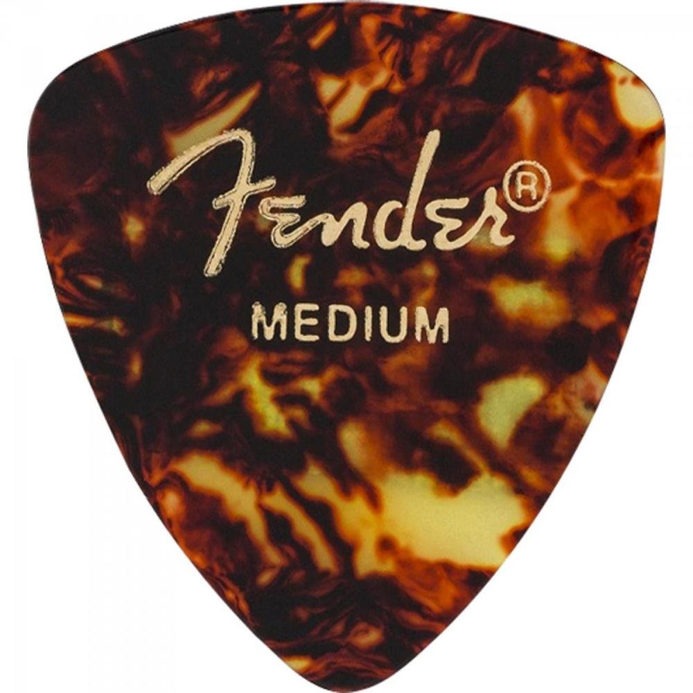 Palheta Celulóide Shape Classic 351 Medium Tortoise Shell FENDER Un.Venda: MVA/12