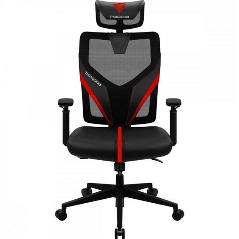 Cadeira Ergonômica Yama1 Preta/Vermelha ThunderX3