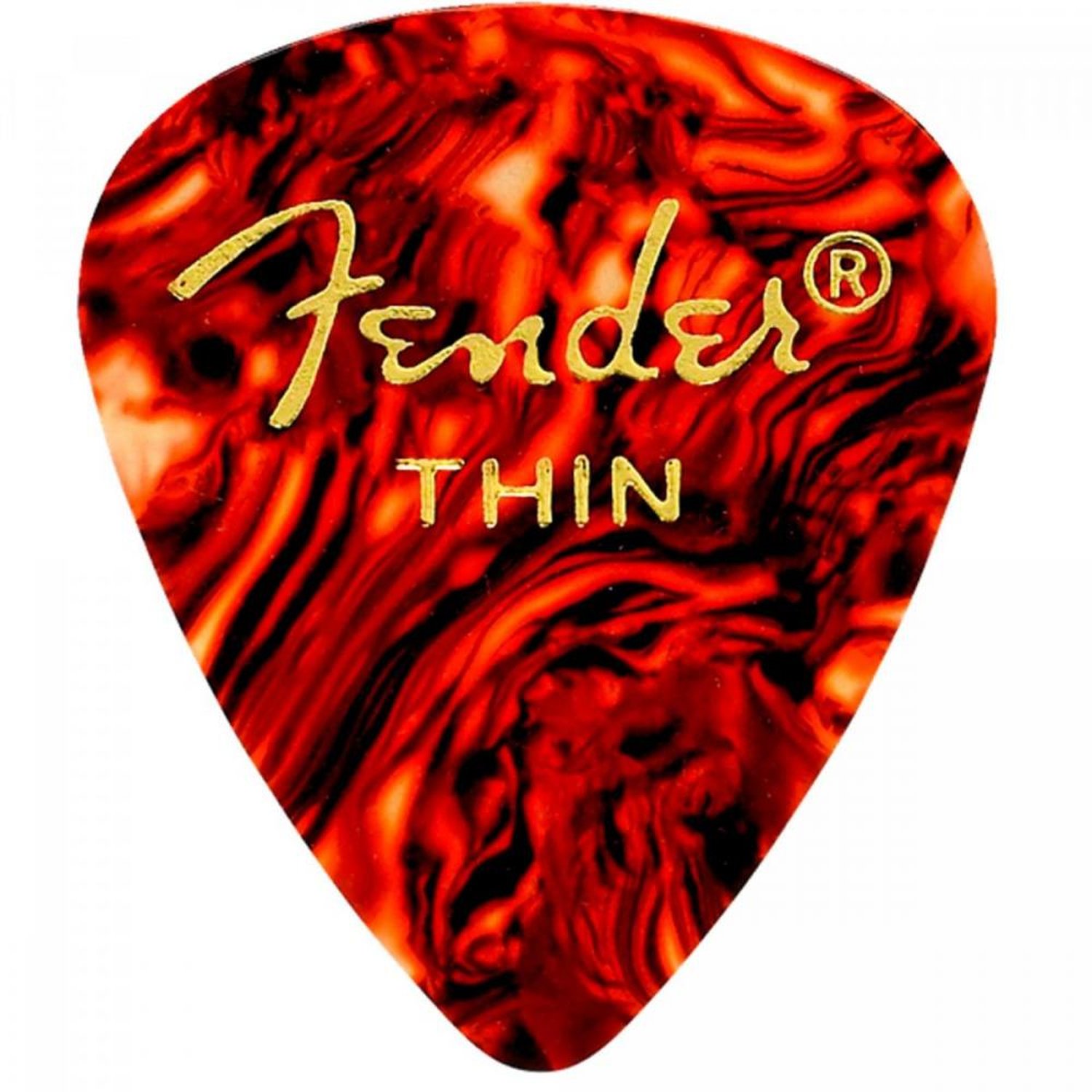 Palheta Celulóide Classic 351 Thin Tortoise Shell FENDER Un.Venda: MVA/12
