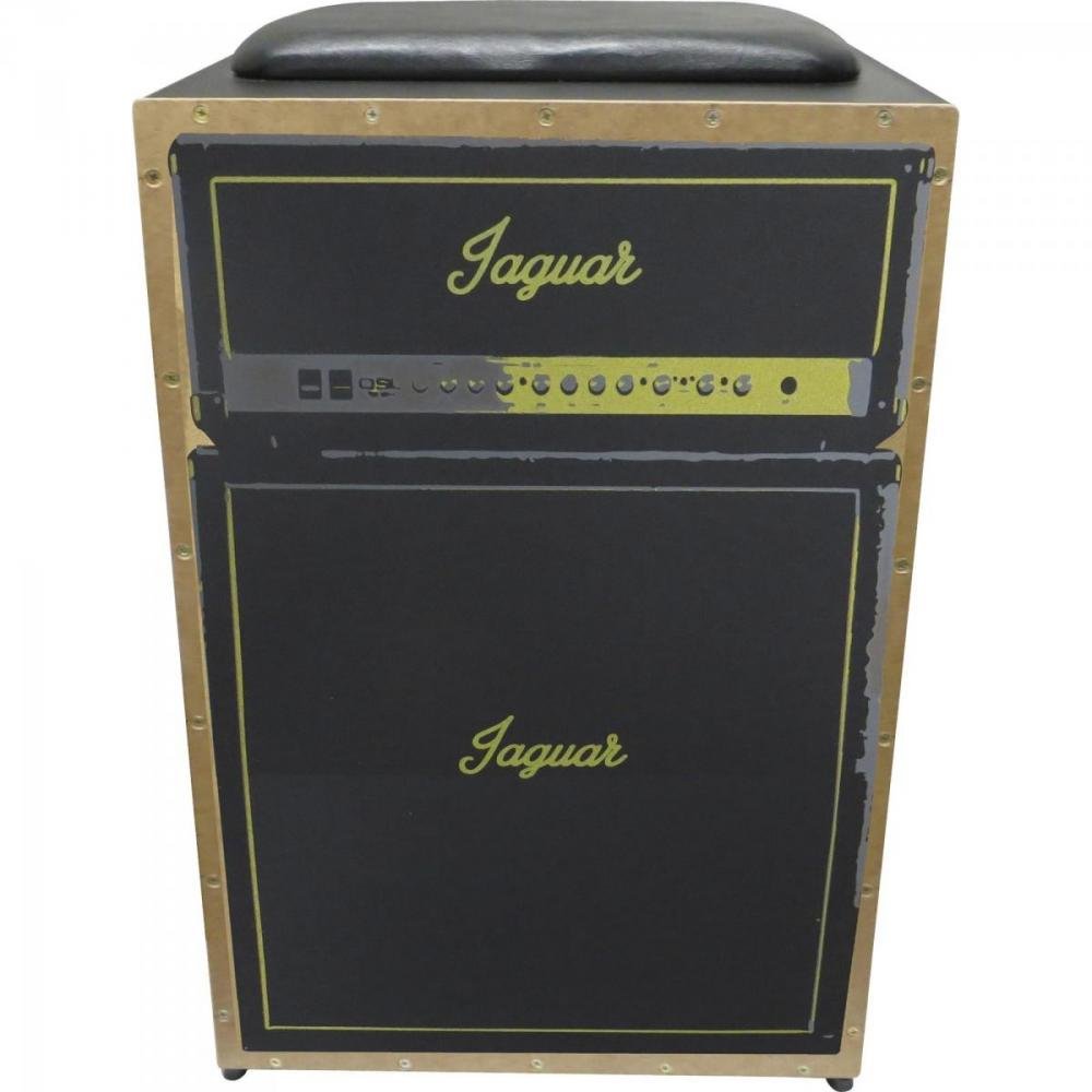 Cajon Eletroacústico Inclinado Profissional K2 COR-003 EQ Cubo JAGUAR Un.Venda: PC/1