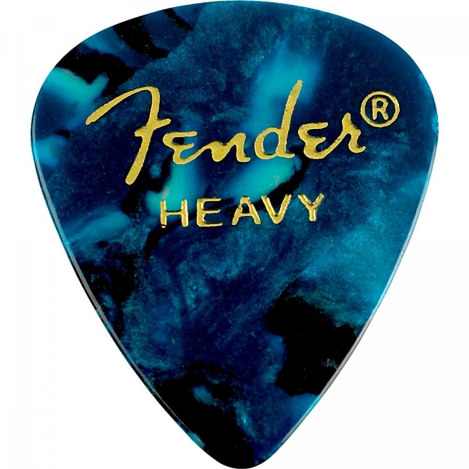Palheta Celulóide Shape Premium 351 Heavy Ocean Turquoise FENDER Un.Venda: MVA/12