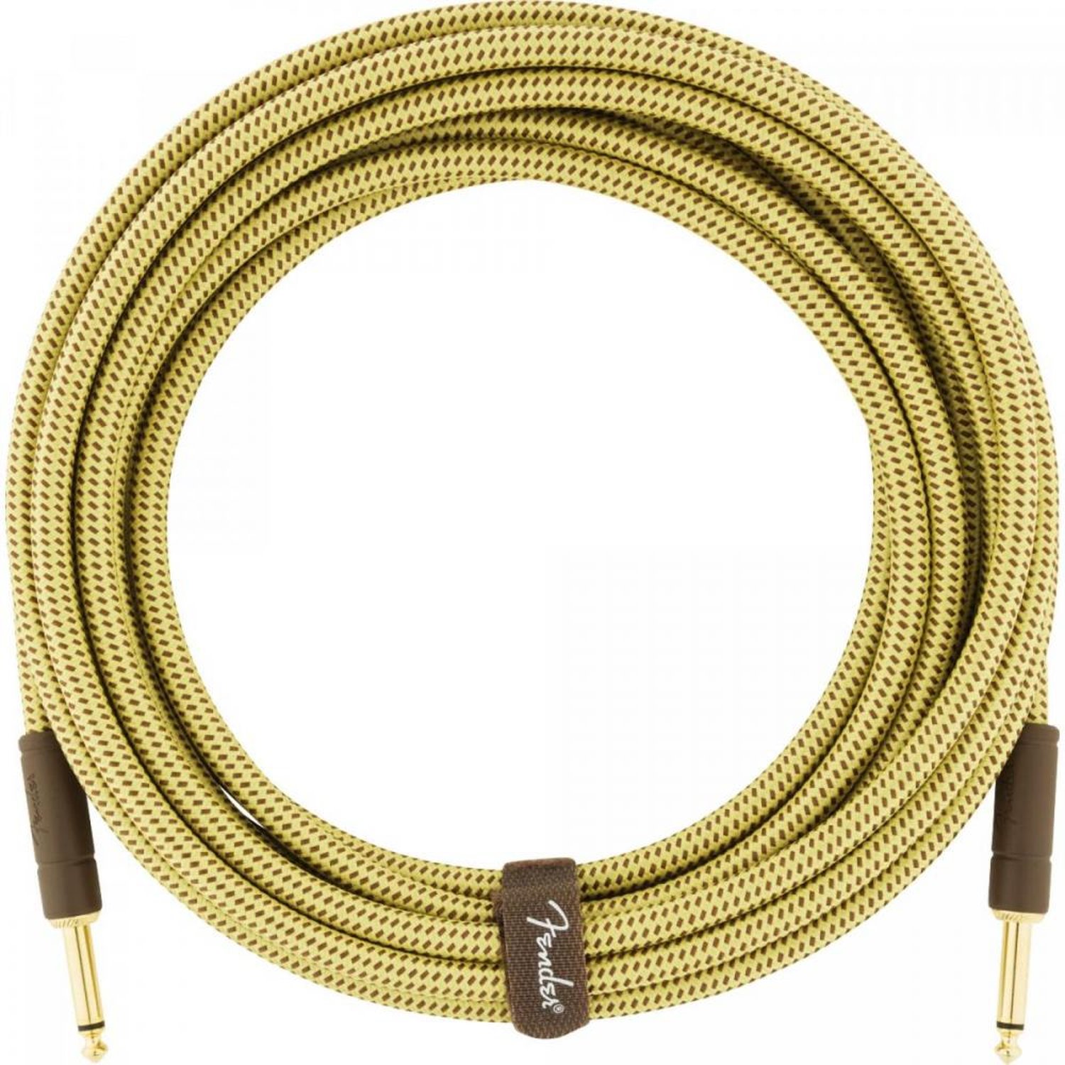 Cabo para Instrumentos P10 x P10 3m DELUXE SERIES Amarelo Tweed FENDER Un.Venda: PC/1