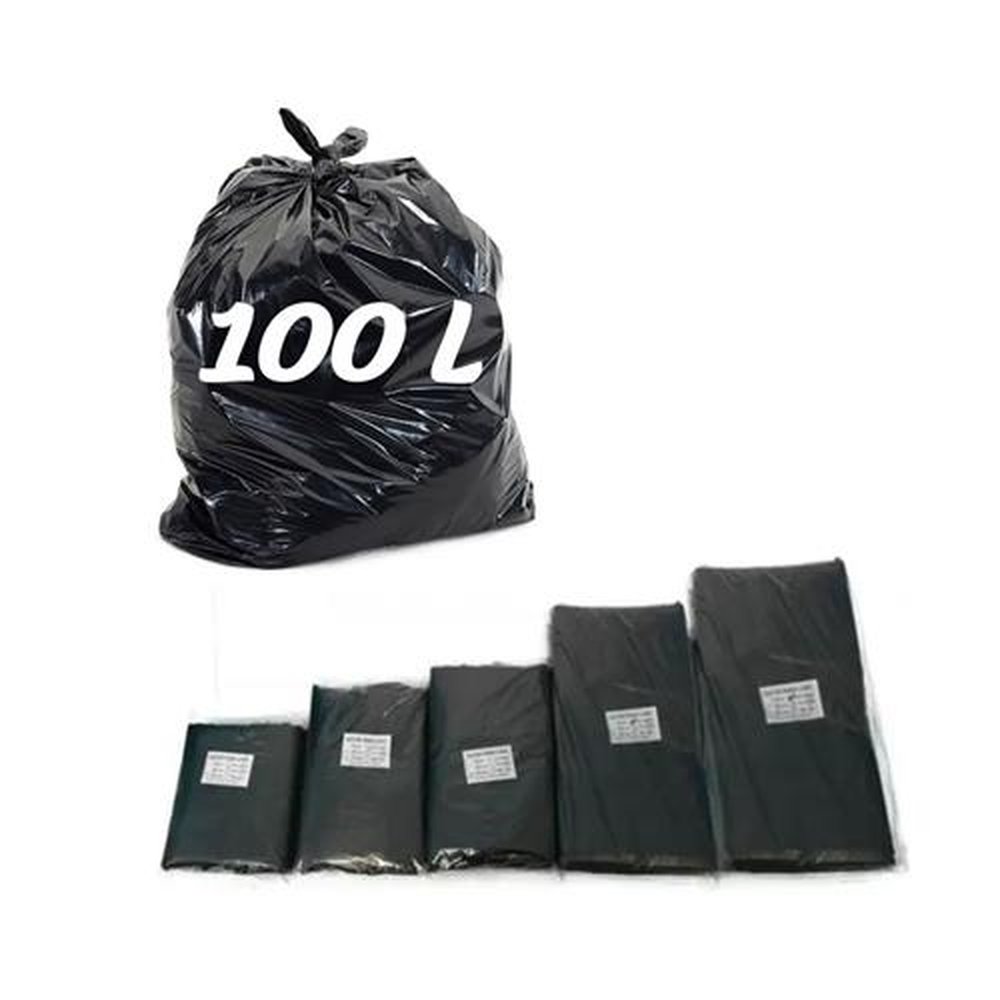 Saco de lixo Resistente Doméstico 50 Litros - P4 - 100 Unidades